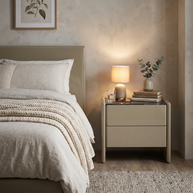 Sage Marble Bedside Table