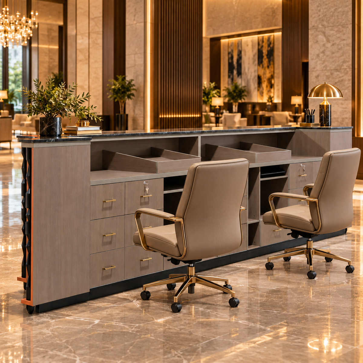 Regalia Grand Reception Counter