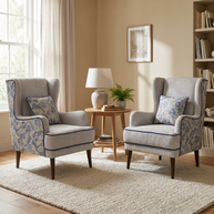 The Cambridge Linen & Bloom Armchair