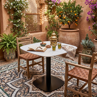 Oasis Matte Outdoor Dining Table