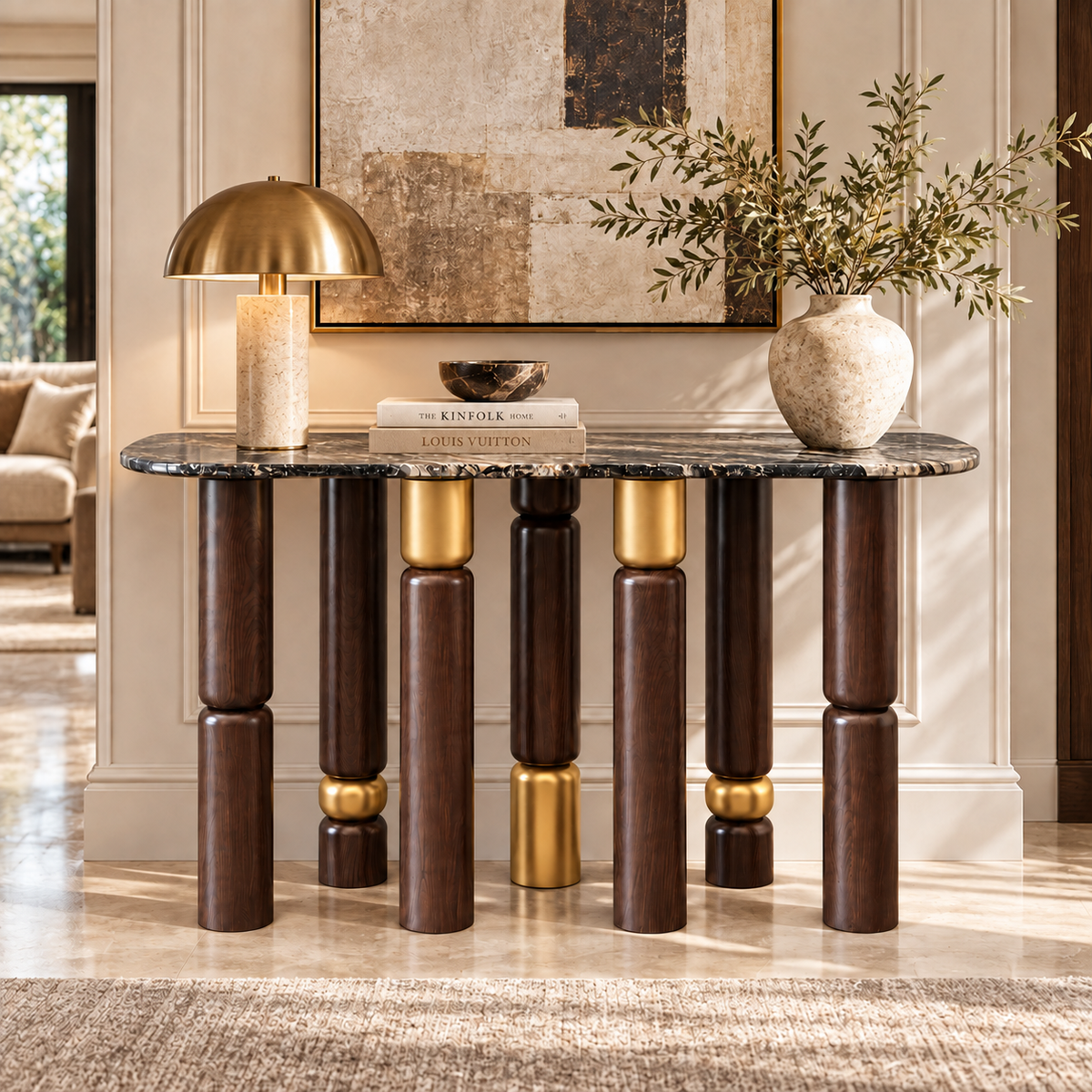 Vento Sculptural Console