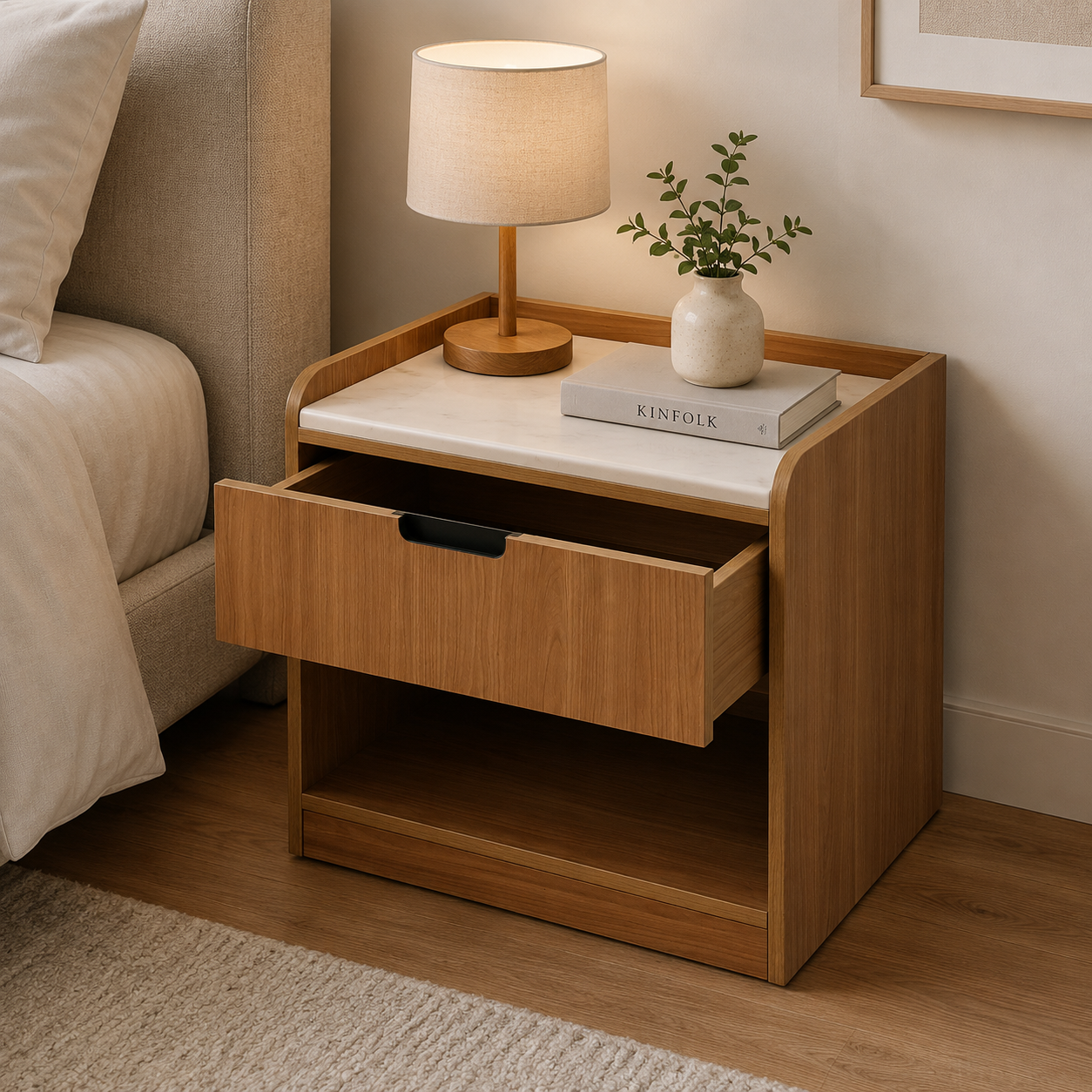 VERA Contemporary Nightstand