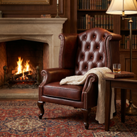 Nayaab Sovereign Chesterfield Armchair