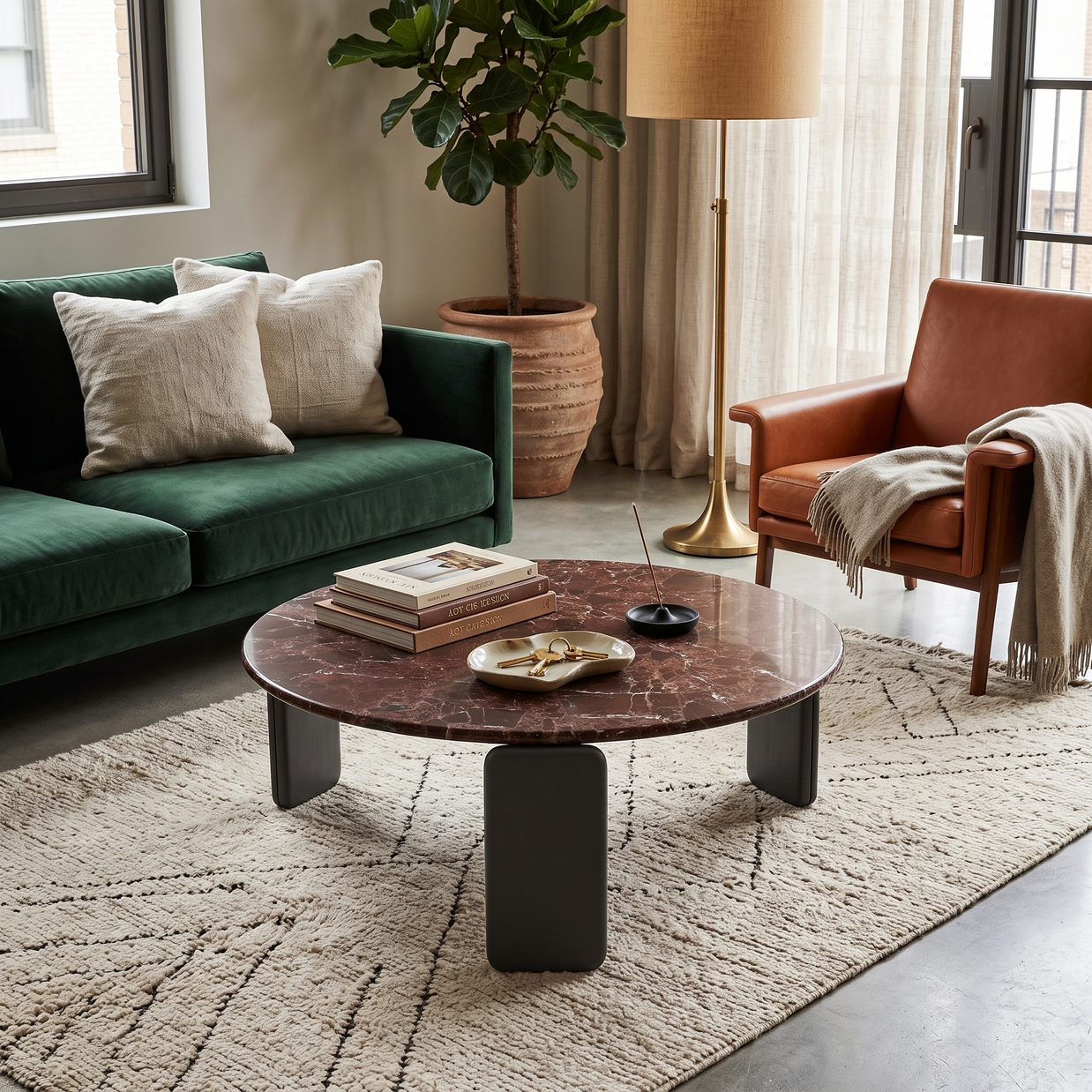 Rubino Marble Coffee Table