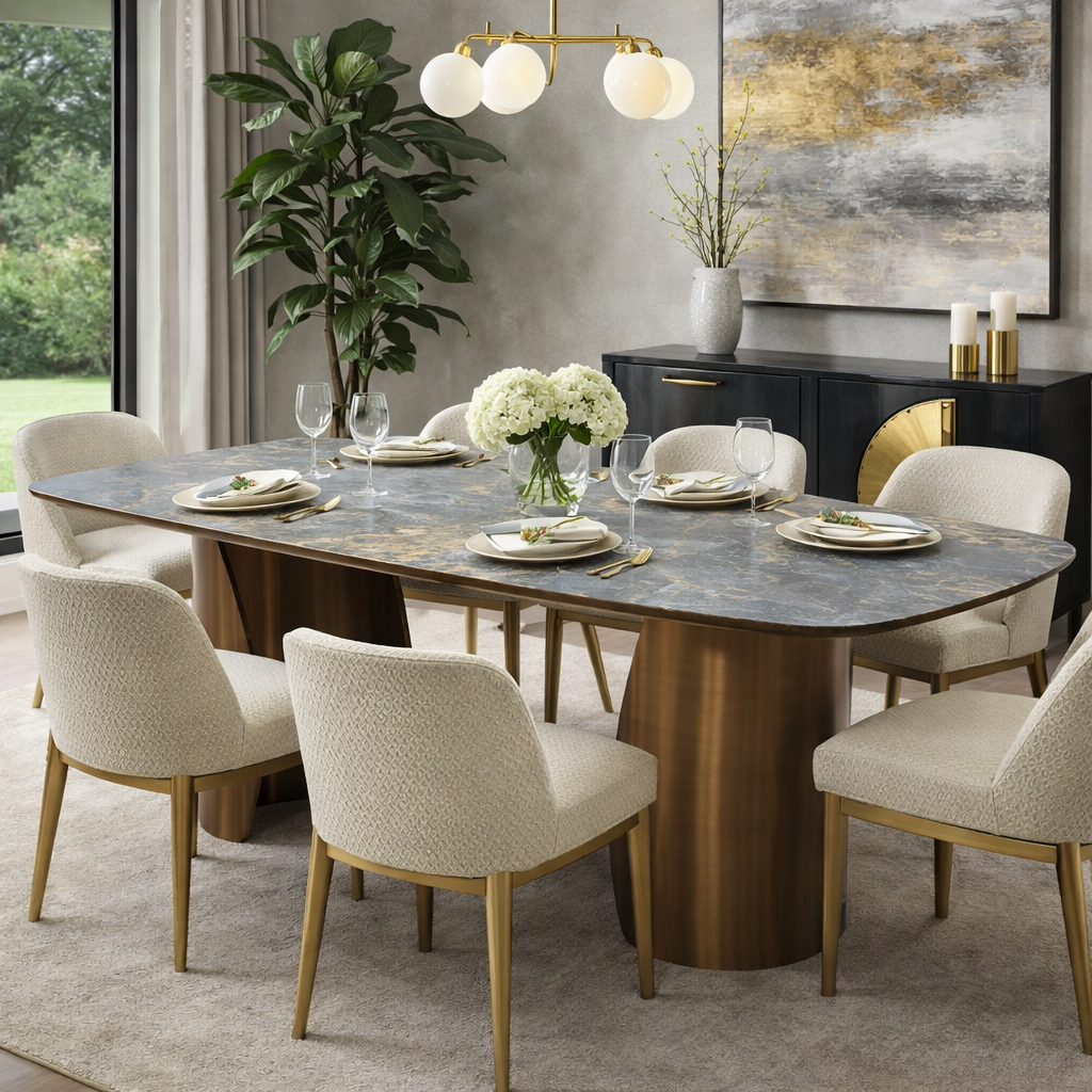 Arbor Curve Dining Table