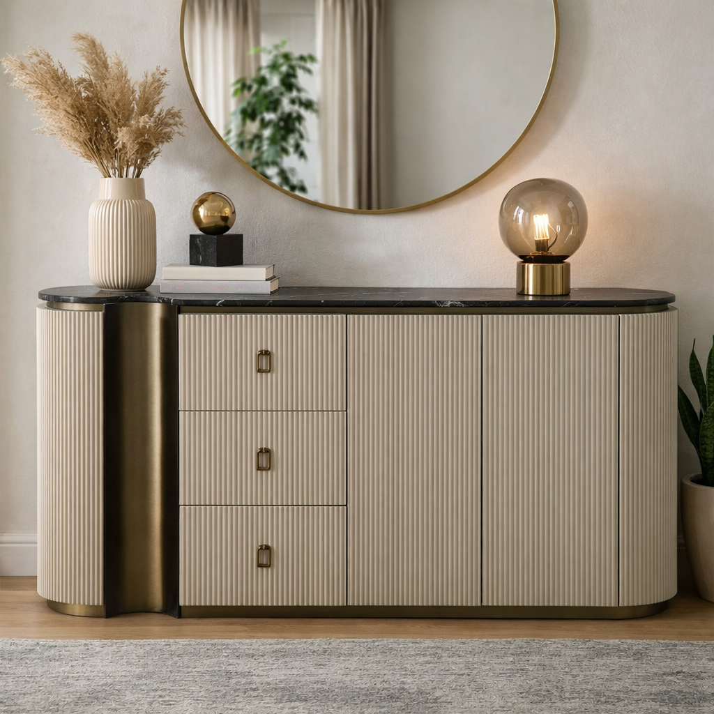 Aurelio Fluted Sideboard