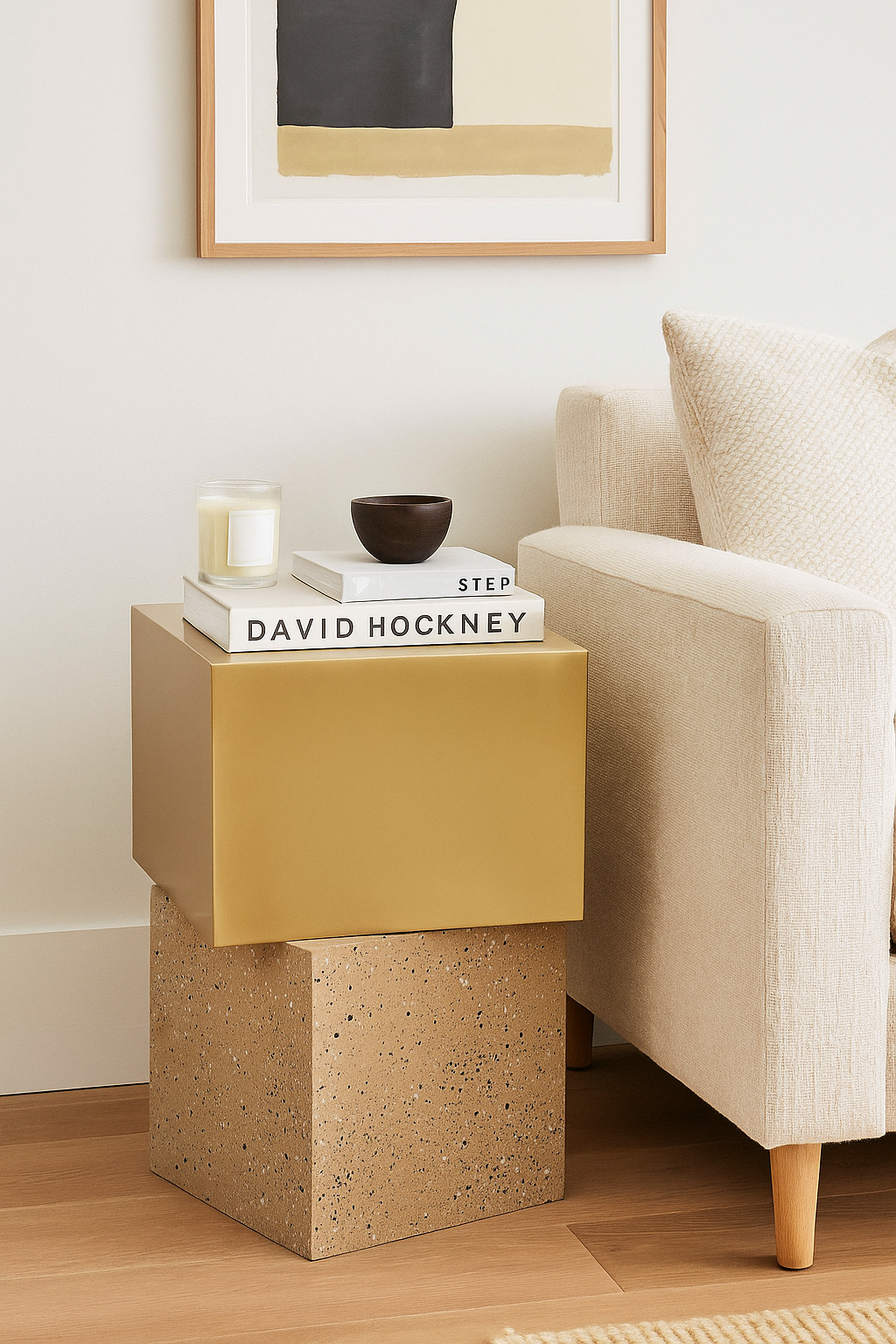Aurex Cube Side Table