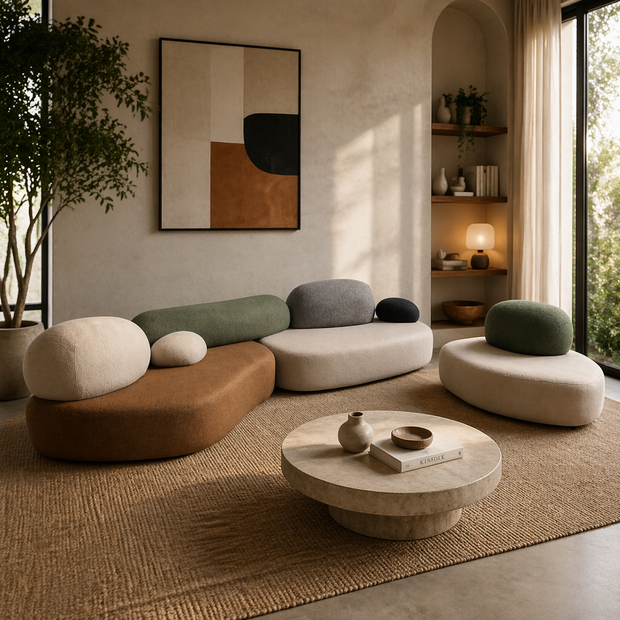 Elaris Pebble Flow Sofa