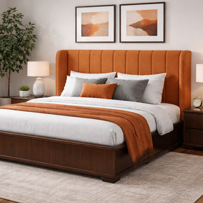 Velora Wingback Bed