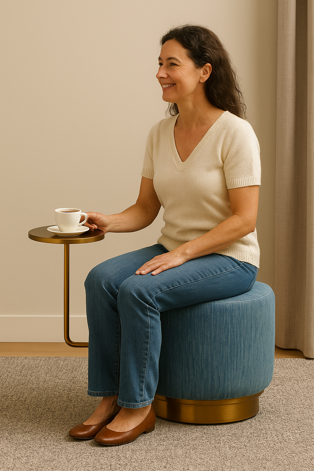 Nova Pouf Lounge Ottoman
