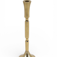 Luxe Gold Taper Candle Holders