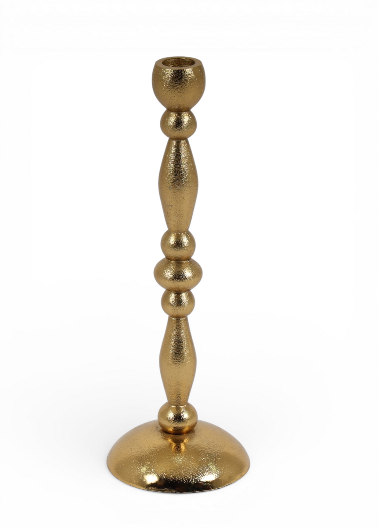 Royal Spindle Brass Candle Holders
