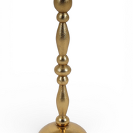 Royal Spindle Brass Candle Holders