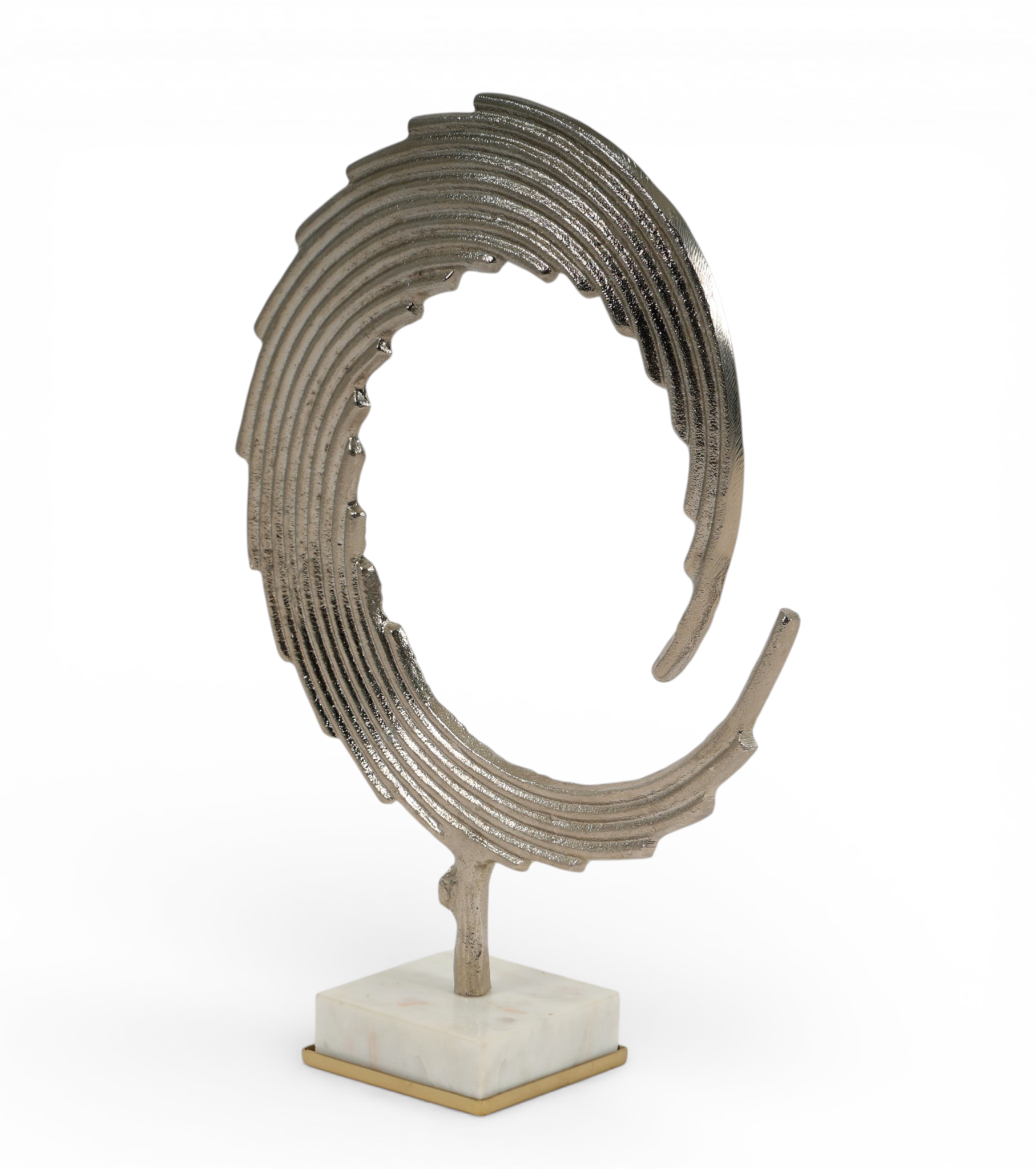 Crescent Flow Art Accent