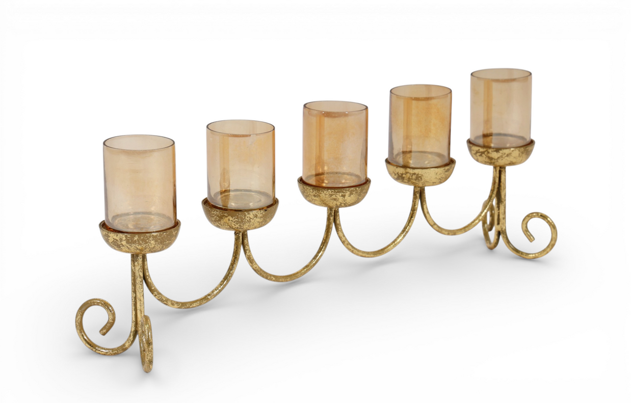 Aurum Wave Candle Holder