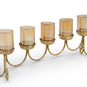 Aurum Wave Candle Holder