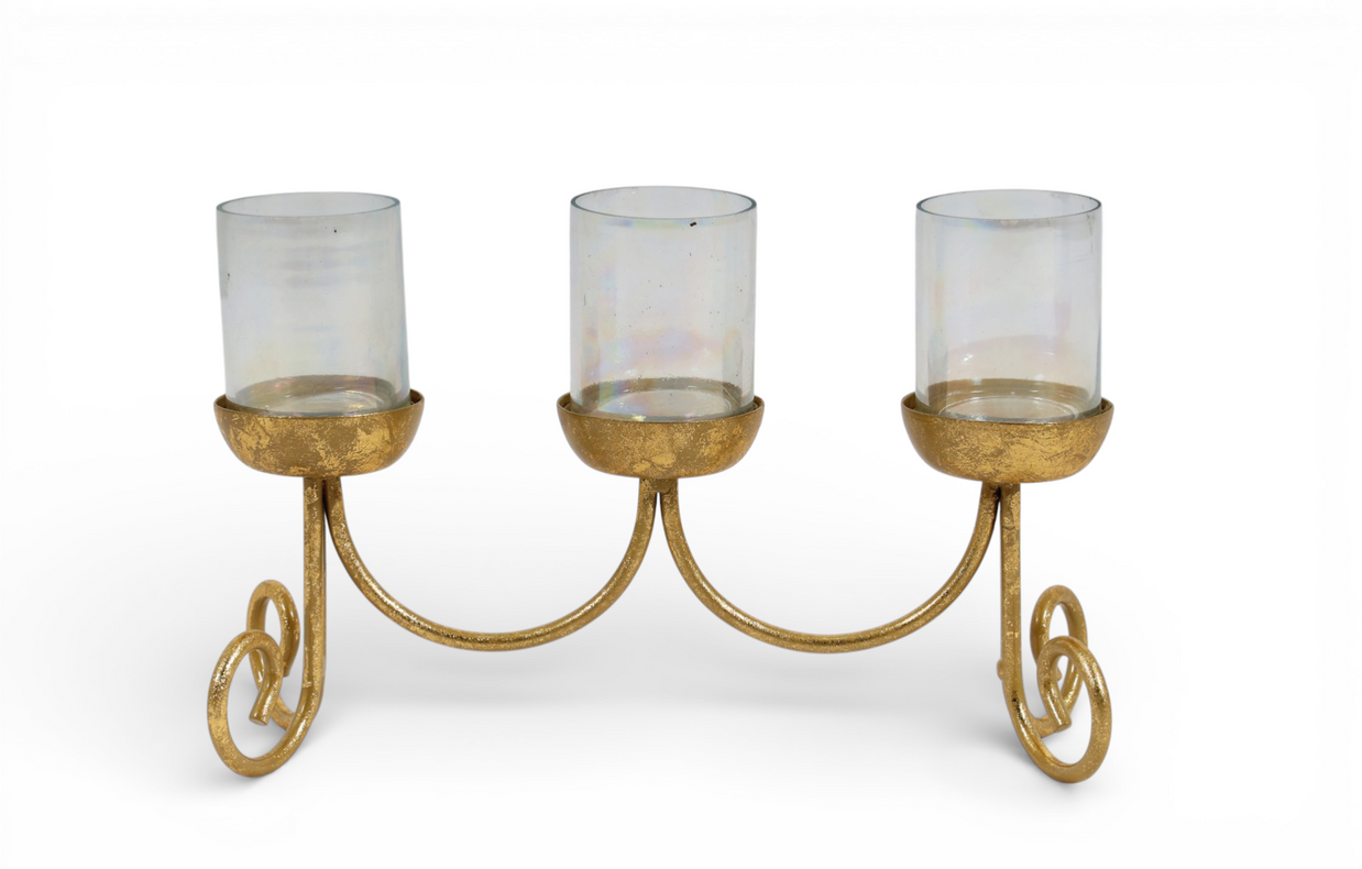 Opulent Trio Candle Base