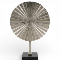 Radiant Sunburst Sculpture
