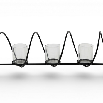 WaveLine 5-Light Candle Holder