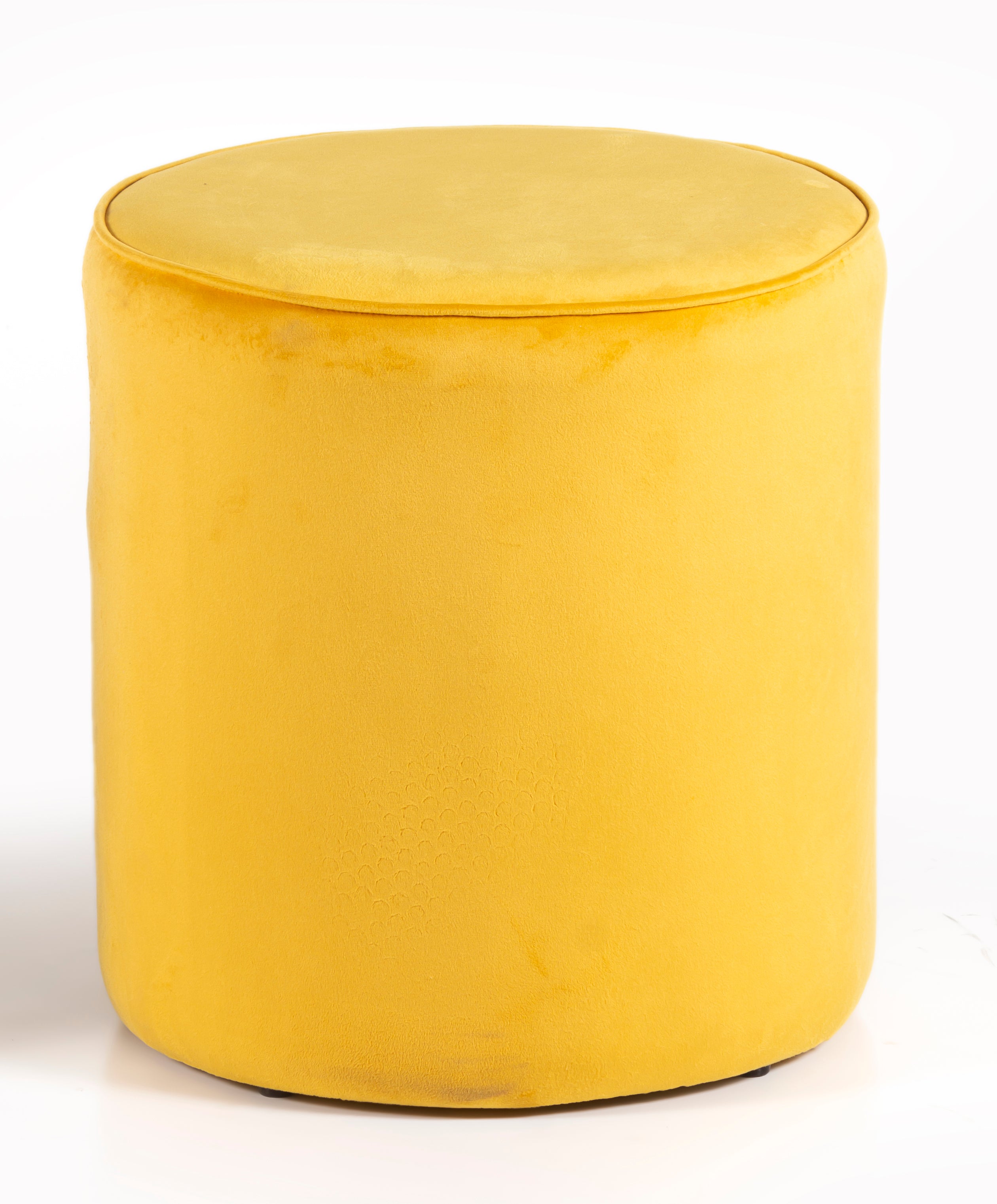 Orbit Velvet Ottoman