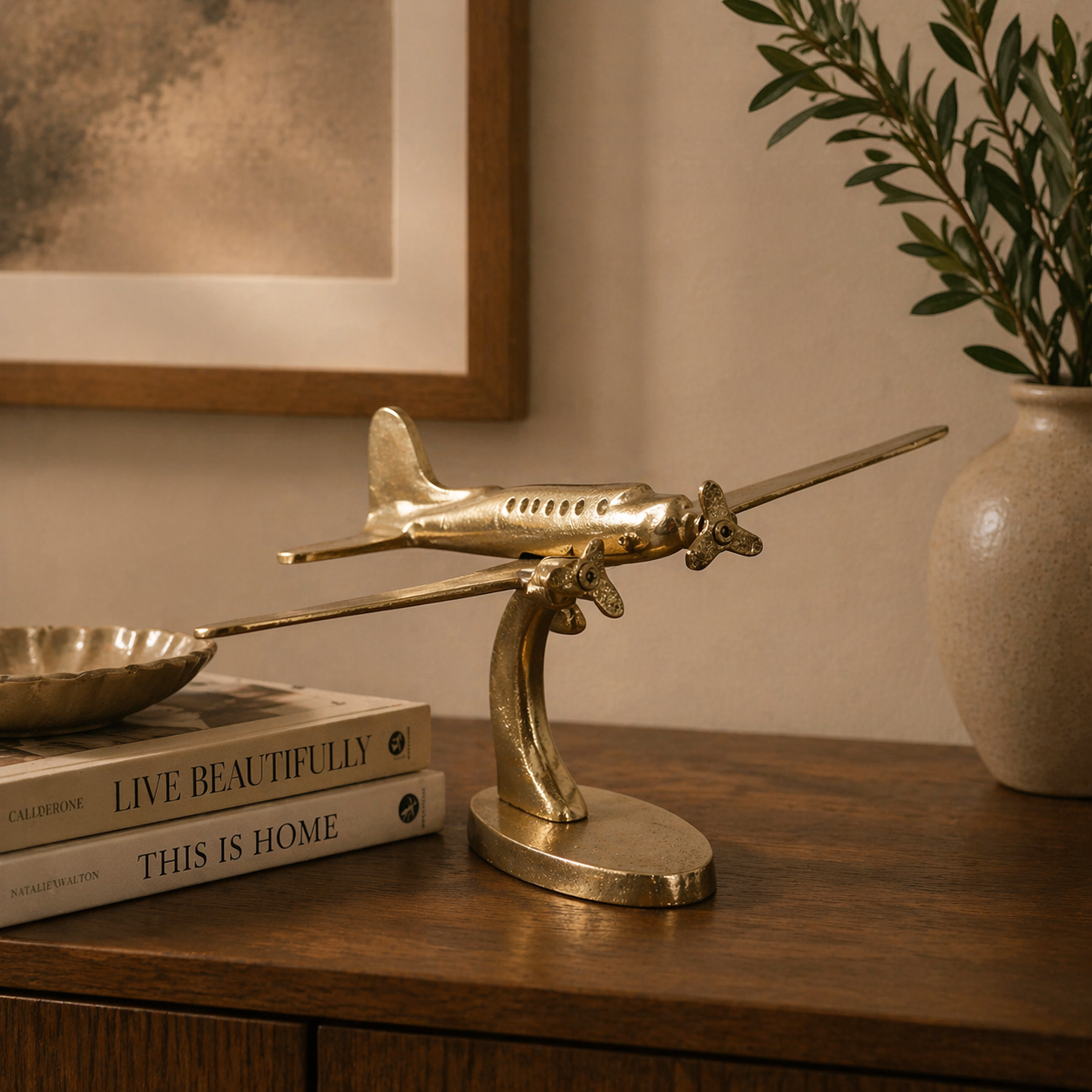 Aurelius Aviator Sculpture