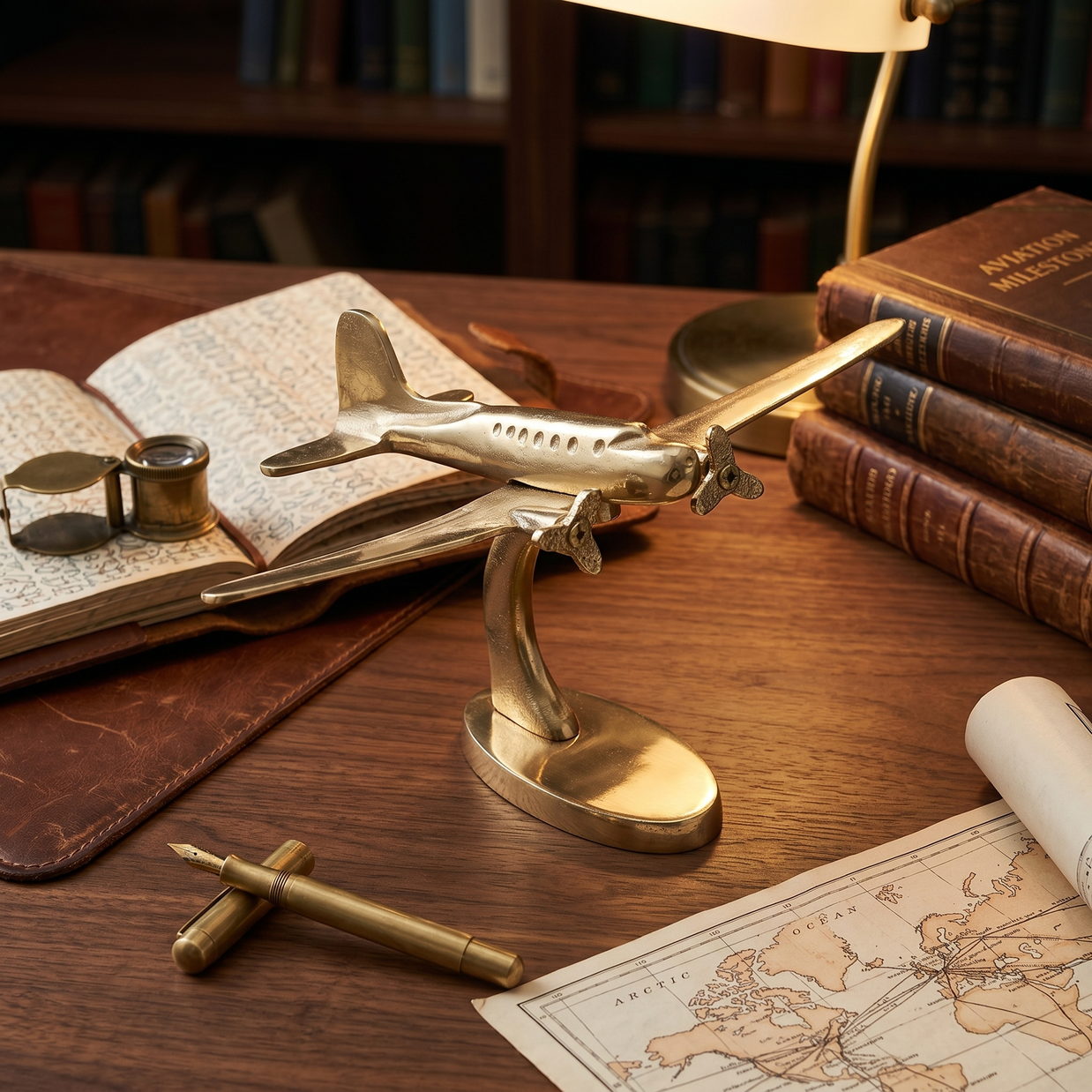 Aurelius Aviator Sculpture
