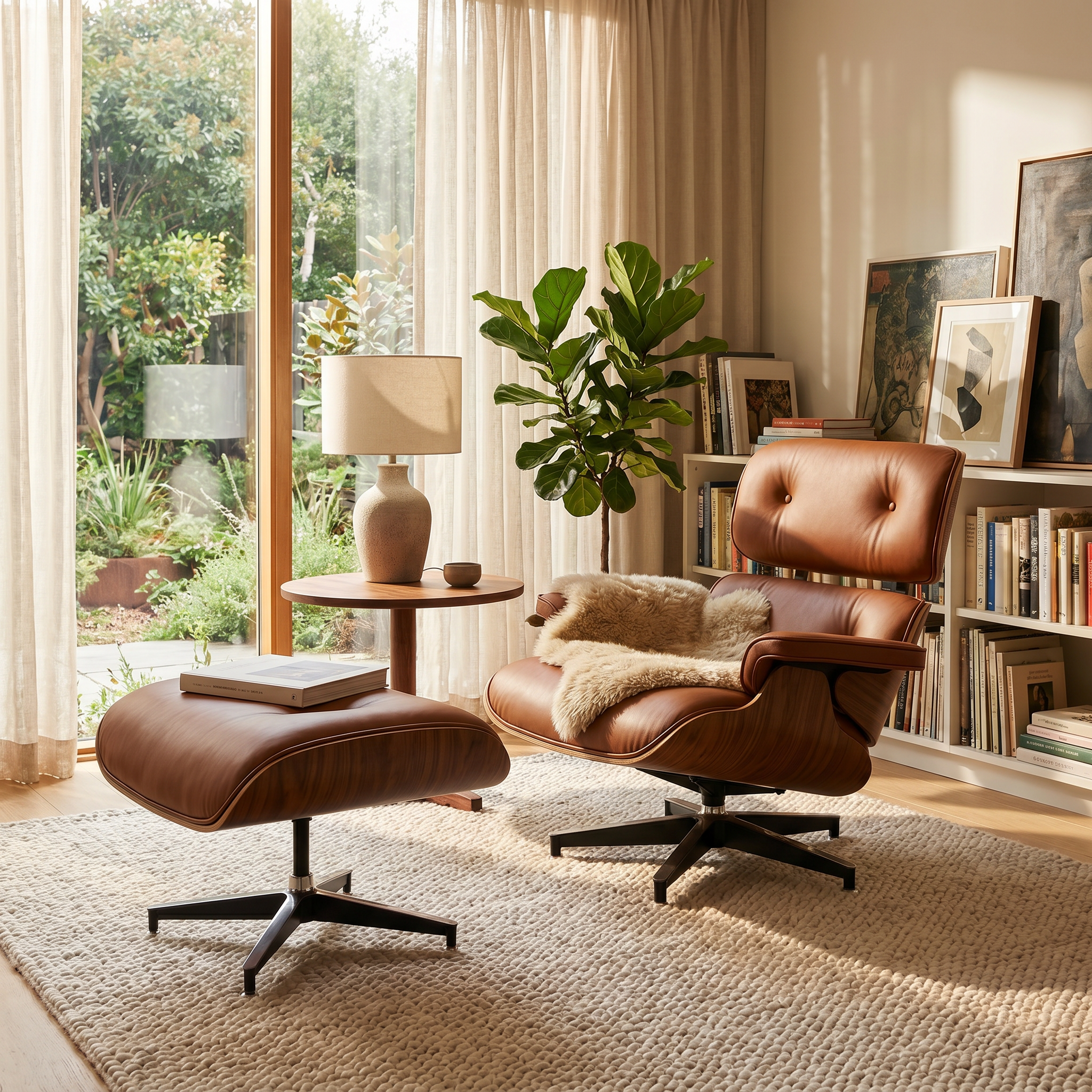 Artisan Walnut Relax Chair Set