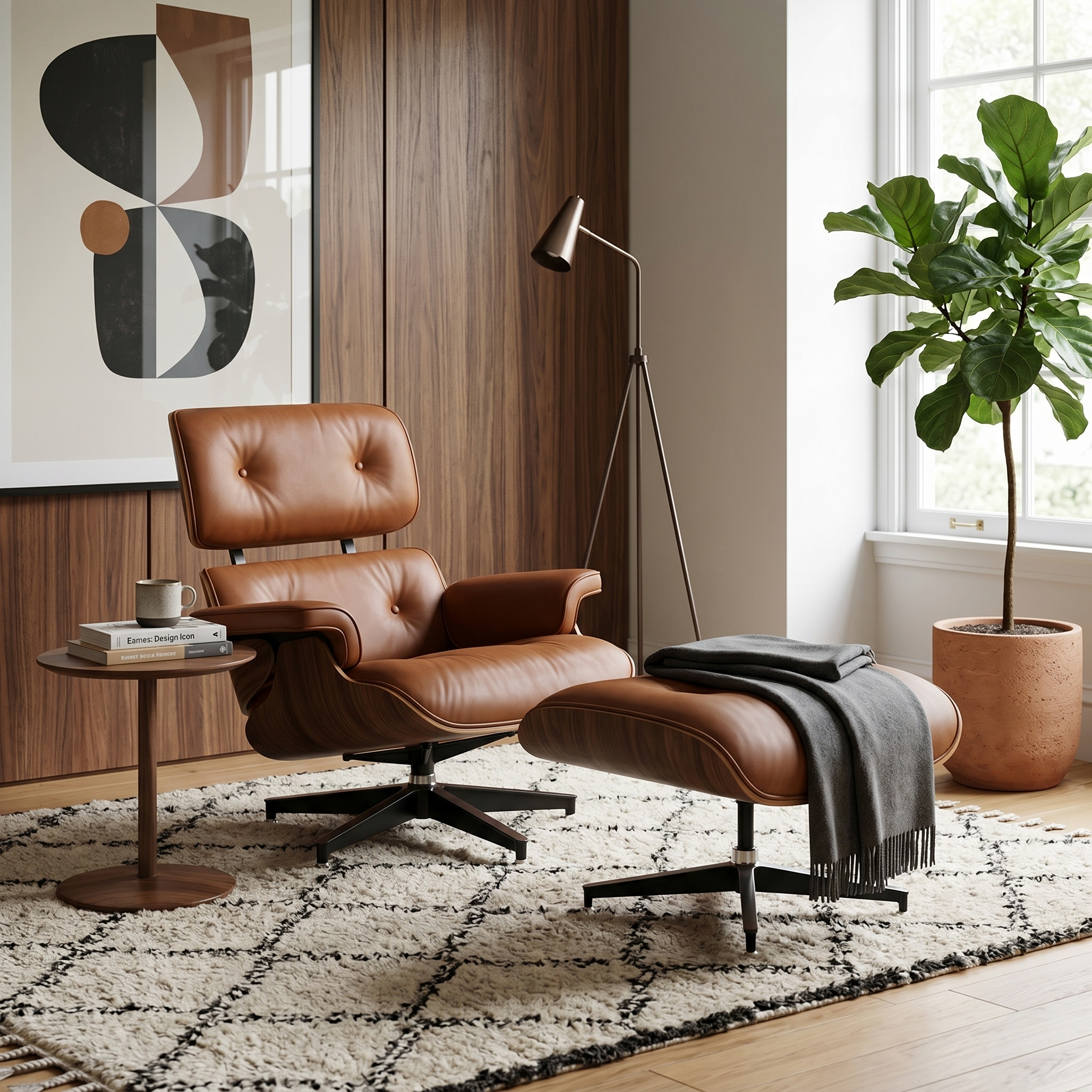 Artisan Walnut Relax Chair Set