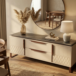 Aurelio Marble Sideboard