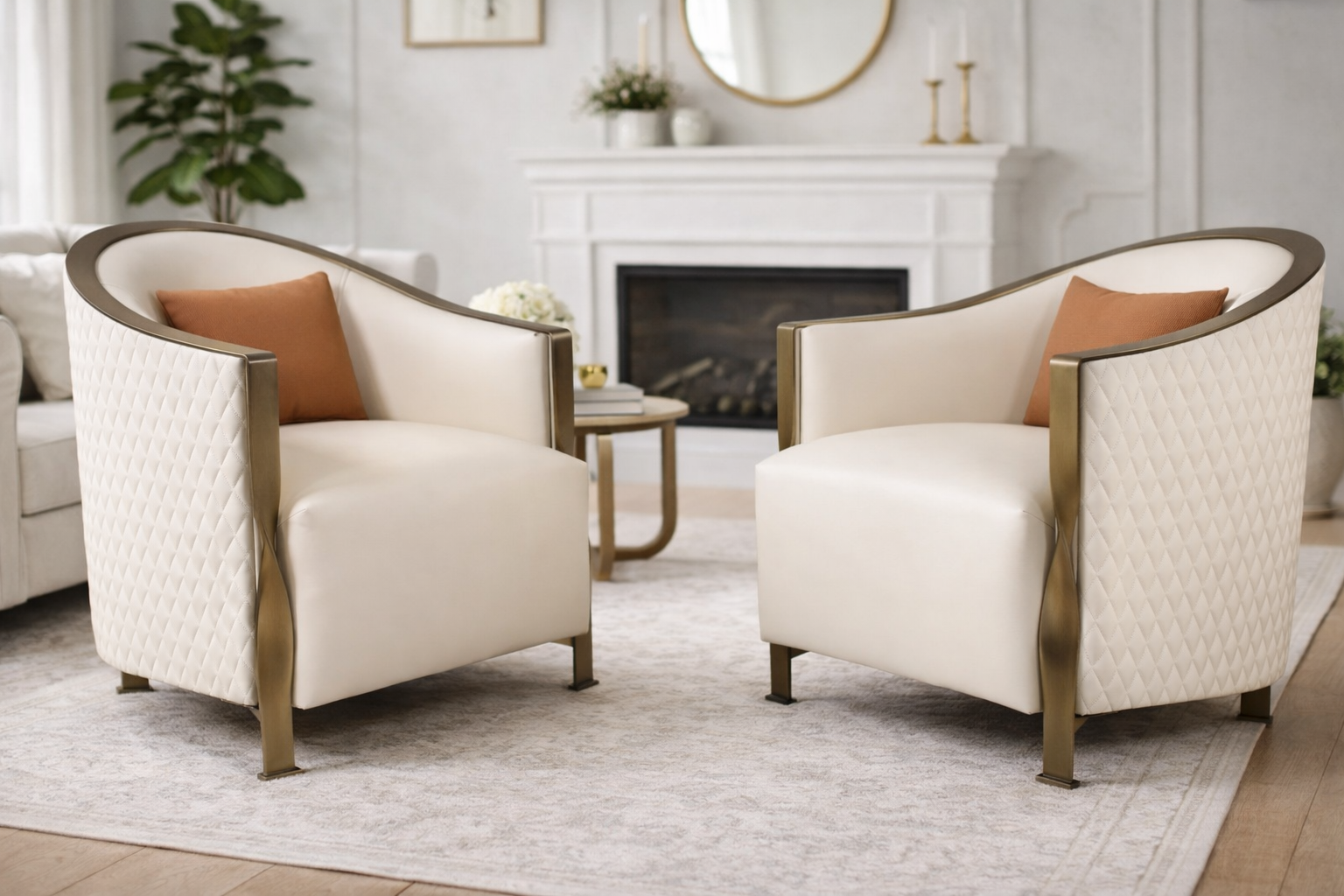 Belmont Quilted Accent Chair