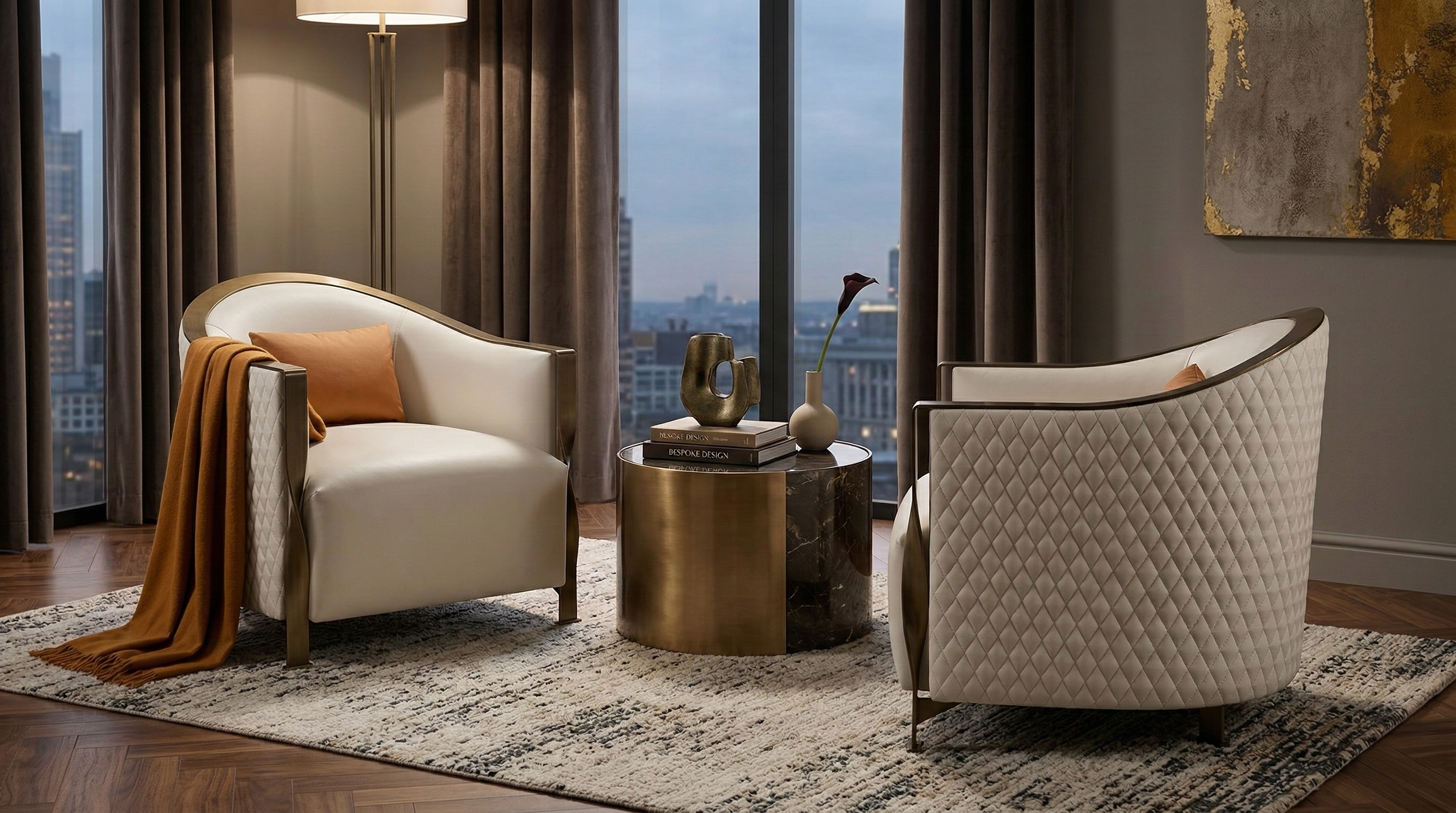 Belmont Quilted Accent Chair