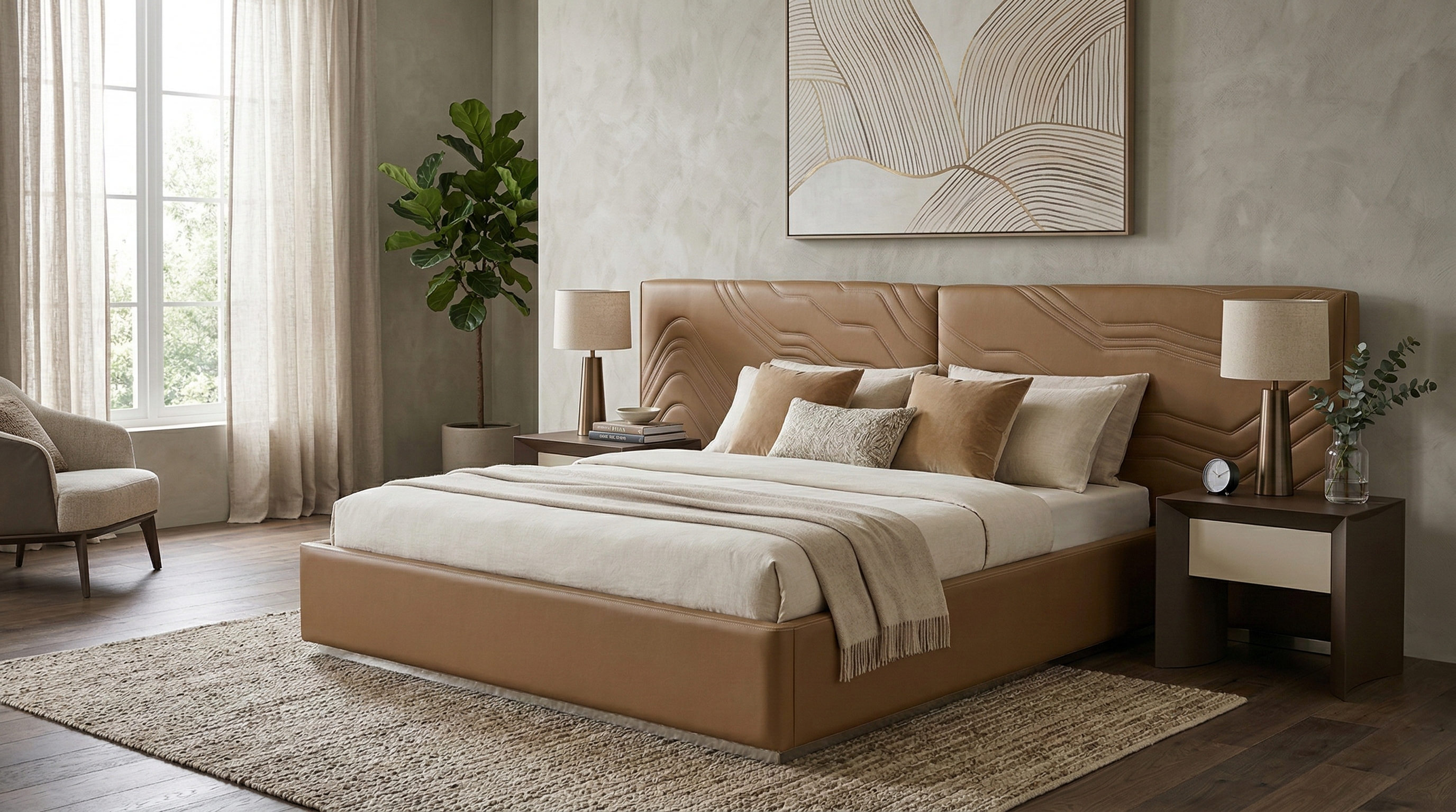 AureWave Luxe Bed