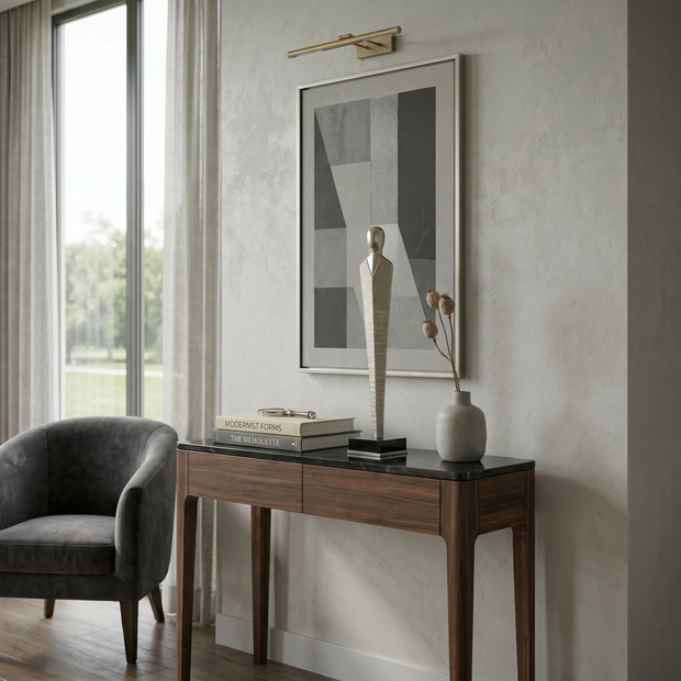 Sleek Line Accent Sculpture