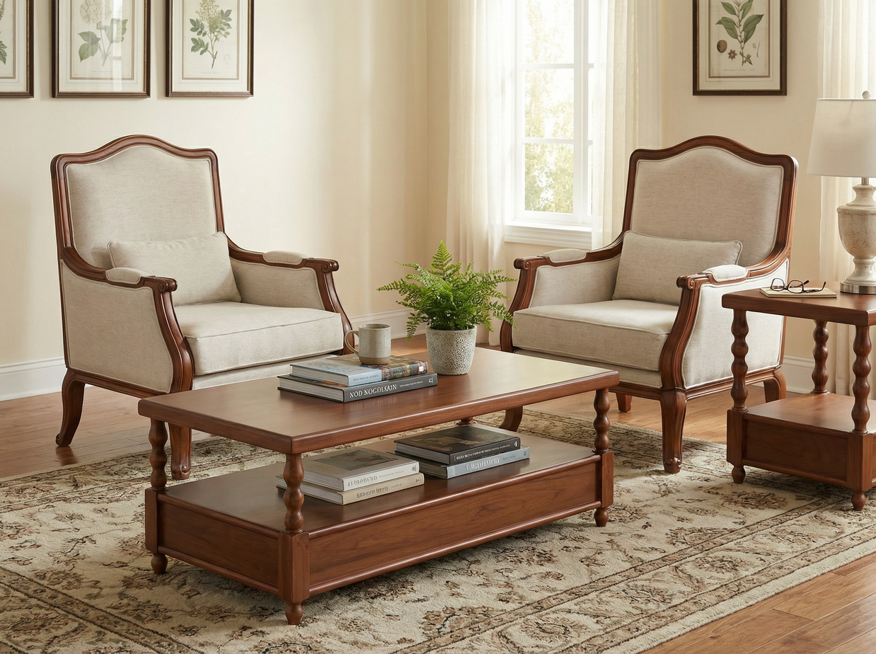 Heritage Crest Armchair