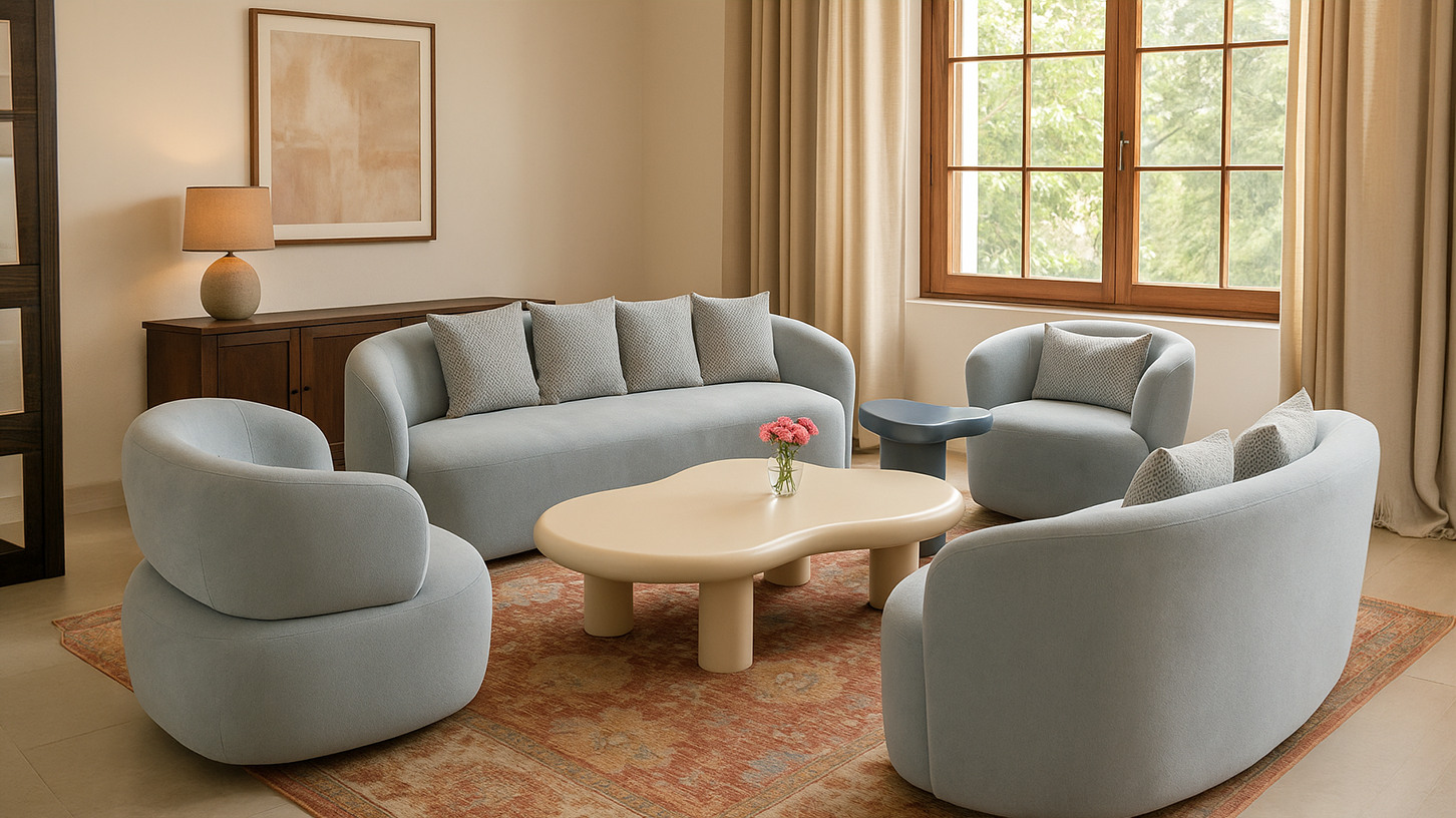 Cloud Curve Sofa Set