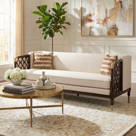 Casablanca Carved Lattice Sofa M