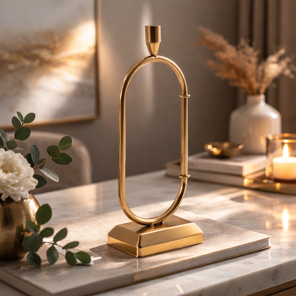 Oval Grace Candle Stand