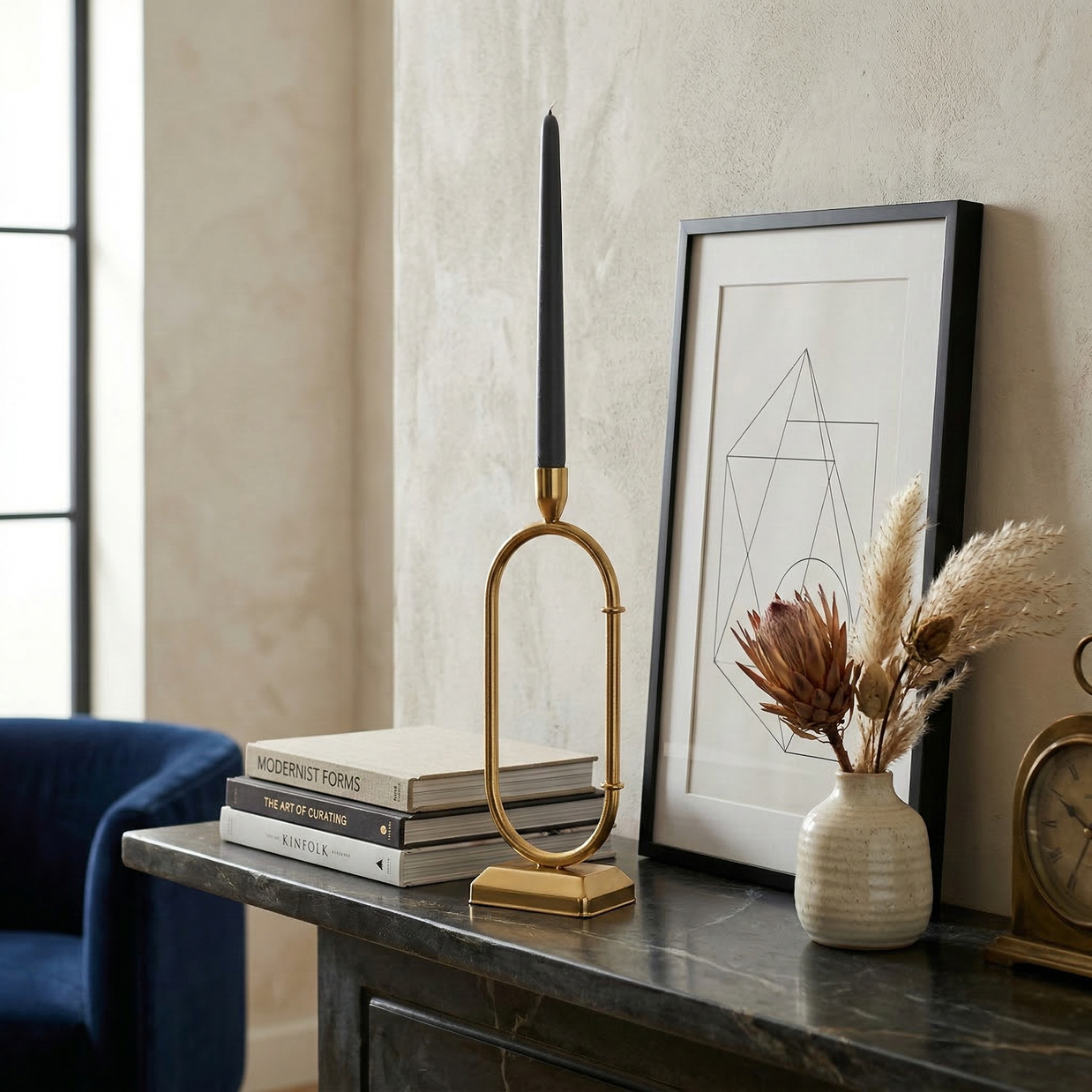 Oval Grace Candle Stand