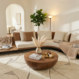 Noor Grand Crescent Sofa