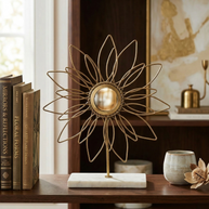Sunpetal Mirror Sculpture