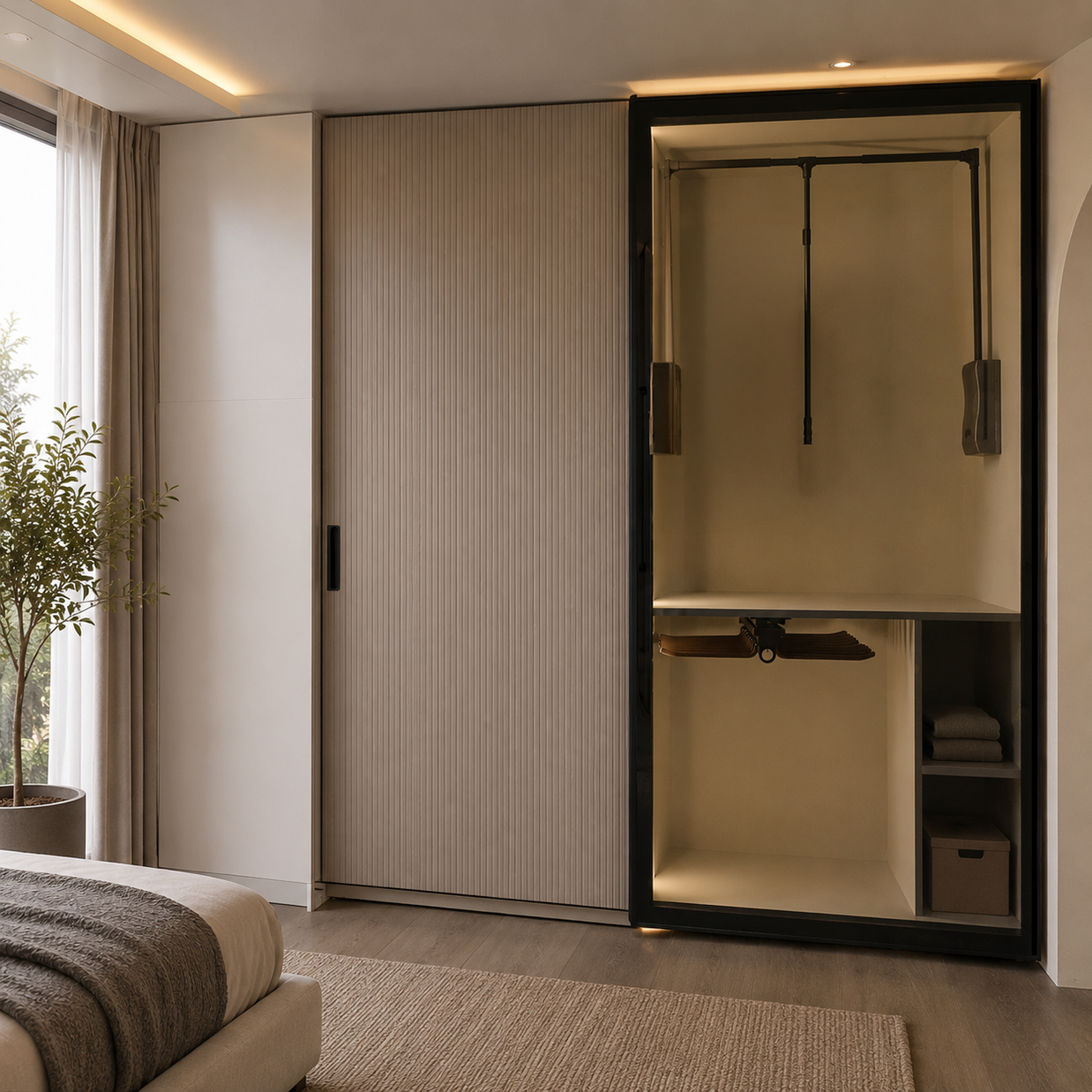 Vertex Luxe Sliding Wardrobe