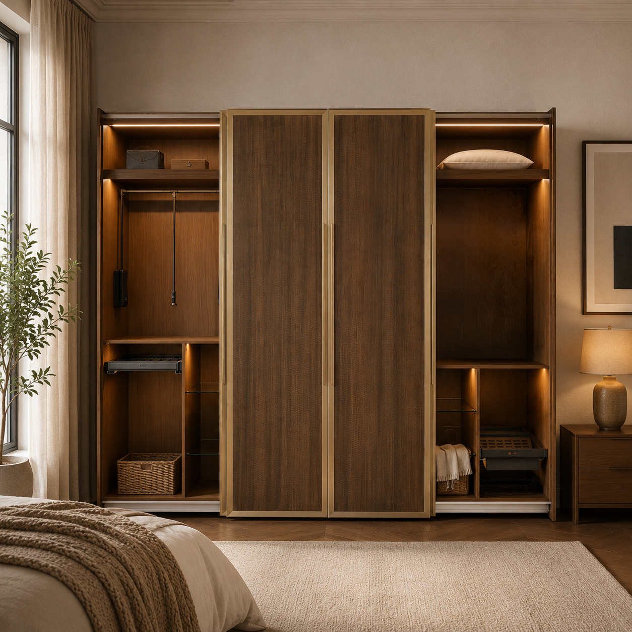 Monaco Modular Luxury Wardrobe