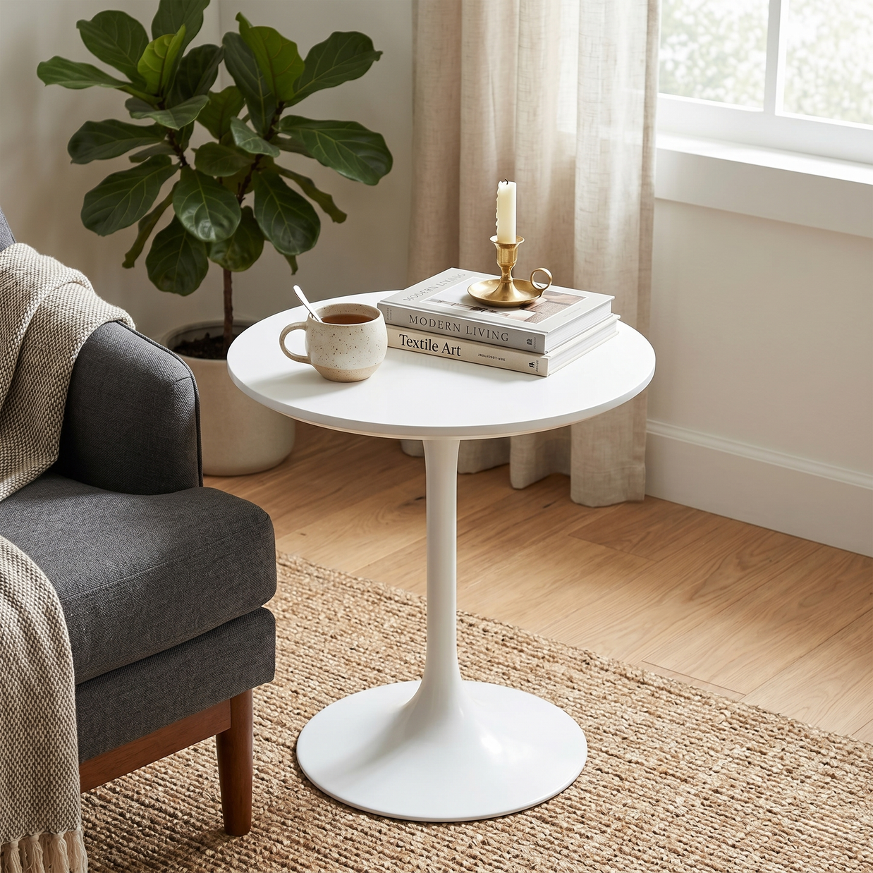 Obsidian Snow Designer Table