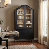 Imperial Arched Showcase Cabinet
